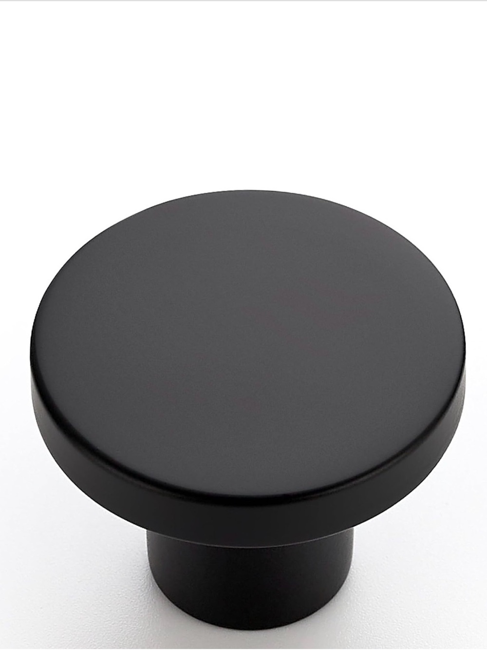 Matte Black Garment Bag Hook Cap - Universal Closet Accessory